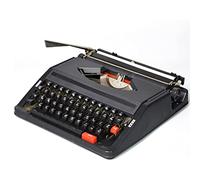 KHYTEBV Macchina da Scrivere Manuale retrò, Macchina da Scrivere Vintage Creativa, Arredamento Funzionale Ispirato al Vintage, Ideale per Lettere, Scrittura Creativa, Artigianato