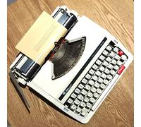 KHYTEBV Macchina da Scrivere Manuale retrò, Macchina da Scrivere Vintage Creativa, Arredamento Funzionale Ispirato al Vintage, Ideale per Lettere, Scrittura Creativa, Artigianato
