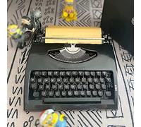 KHYTEBV Macchina da Scrivere Meccanica Inglese, Macchina da Scrivere Manuale Portatile Tradizionale Vecchio Stile, per Appunti o Lettere o Scrittura Creativa, scrittori letterari