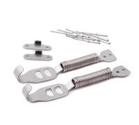 KHZen Pin del Coperchio del Baule Inossidabile Perno A Molla del Cofano A Molla A Molla A Chiusura del Perno A Molla per Auto