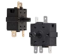 KHZen Posizione del Riscaldatore della Stanza Elettrica 3 Perno 5 Pin Selettore Interruttore Rotante AC 250 V 16A Parti Riscaldamento del Riscaldatore Elettrico