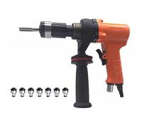 KHZKHC Maschiatrice Pneumatica Portatile, Maschiatrice, con Utilizzo delle Dimensioni del Mandrino: M3,M4,M5,(M6),M8,M10,M12, per Foratura Utilizzata per Mobili, Produzione di Macchine