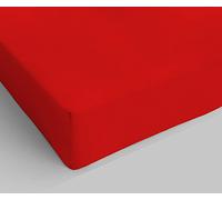 Ki-osa by MATTEO BOSIO Lenzuolo Sotto Con Angoli Rosso singolo 90 x 200 cm