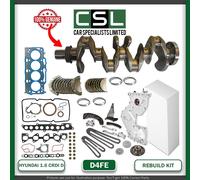 Kia Ceed 1.6CRDI D D4FE Originale Albero Main Biella Cuscinetti Set Rebuild Kit