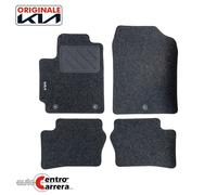 KIA PICANTO dal 2017 a 2025 Set 4 tappetini moquette standard ORIGINALI logo KIA