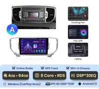 KIA SPORTAGE 4 - dal 2017 al 2022 Autoradio Android 12 CARPLAY RDS NAVI BLUETOOT