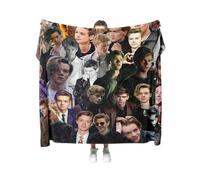 kiaear Thomas Brodie Sangster Photo Collage Coperta per donne uomini ragazze ragazzi divano letto Decor