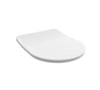 Kiamami Valentina - Copriwater con chiusura rallentata e sgancio rapido bianco forma D