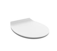 Kiamami Valentina - Copriwater universale bianco lucido softclose con sgancio rapido