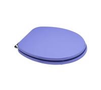 Kiamami Valentina - Copriwater universale in mdf finitura lilla con cerniere in metallo