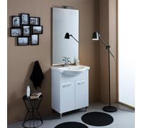 Kiamami Valentina - Mobile Bagno A Terra 65 Cm Bianco Export | Rimini