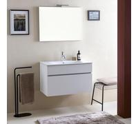 Kiamami Valentina - Mobile bagno sospeso cm. 80 Promenade serie Sole