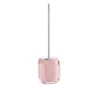 Kiamami Valentina - porta scopino wc da appoggio rosa in resina