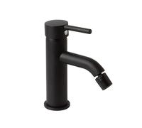 Kiamami Valentina - Rubinetto Miscelatore Bidet | Finitura Nero Opaco | Design Moderno | Certificazione ACS | Completo di Cartuccia e Flessibile, Rubinetto Fassa, Nero Opaco