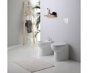 Kiamami Valentina - Sanitari a Terra Coppia WC e Bidet in Ceramica | Patascoss
