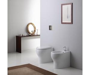 Kiamami Valentina - Sanitari Bagno a Terra con Design Moderno e Scarico Traslato | Soave