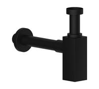 Kiamami Valentina - Sifone D'arredo Quadrato In Ottone Nero Opaco