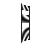Kiamami Valentina - Termoarredo in acciaio nero 50x150 con 30tubi orizzontali