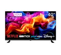KIANO Elegance 40 Pollici Smart TV VIDAA - Full HD 1080p, DLED, WiFi, DVB-T2/S2/C, 3× HDMI, 2× USB, Audio Dolby, Design Senza Cornici