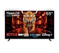KIANO Elegance Smart TV LED 55 Pollici (140 cm) 4K UHD con TIZEN OS (Powered by Samsung), Dolby Audio, Triplo Tuner DVB-T2/C/S2, 3× HDMI, PVR USB, Wi-Fi