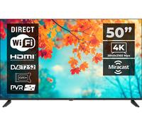 KIANO Elegance TV D-LED, SMART TV, 50 ", DLED, UHD 4K, Processore Cortex A53 Quad Core, Nero
