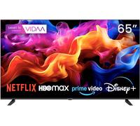 KIANO Elegance TV LED, SMART TV, 65 ", Direct LED, UHD 4K, Processore ARM Cortex-A53 Quad-Core 4 × 1,5 GHz, Nero