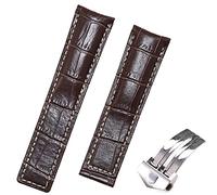 Kiaoeiuyti 20/22/24 mm in pelle di mucca classica cabina di guardia per tag heuer carrera acquaracer monaco di qualità di qualità morbida orologio da polso bracciale da polso