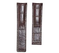 Kiaoeiuyti 20/22/24 mm in pelle di mucca classica cabina di guardia per tag heuer carrera acquaracer monaco di qualità di qualità morbida orologio da polso bracciale da polso