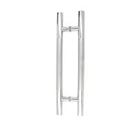 Kiaoeiuyti Manico della porta a push-pull in acciaio inossidabile inossidabile manico della porta in vetro in vetro interno e outdoor manico della porta della porta fienile (1200 × 800 mm)