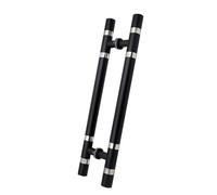 Kiaoeiuyti Manico della porta della doccia da 23,62 "a 59", porte scorrevoli a forma di H-swing, maniglie per porte in vetro in acciaio inossidabile, centri commerciali uffici (dimensioni: