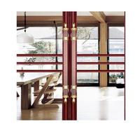 Kiaoeiuyti Manico della porta scorrevole Hwing Port-Hust, impugnatura a doppia faccia a doppia faccia europea, maniglia per la porta di legno in vetro, 2 pezzi (stile 2,60 cm/23,6 ")