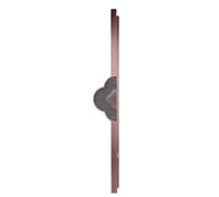 Kiaoeiuyti Manico della porta scorrevole stile a doppia faccia a doppia faccia, maniglia per porte scorrevoli della club hotel, per porta in vetro in legno (stile 4.60 cm/23,6 ")