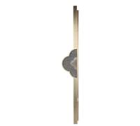 Kiaoeiuyti Manico della porta scorrevole stile a doppia faccia a doppia faccia, maniglia per porte scorrevoli della club hotel, per porta in vetro in legno (stile 1,180 cm/70,87 ")