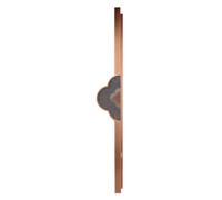 Kiaoeiuyti Manico della porta scorrevole stile a doppia faccia a doppia faccia, maniglia per porte scorrevoli della club hotel, per porta in vetro in legno (stile 3.180 cm/70,87 ")