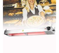 Kiaoeiuyti Ponte di Calore Caloroso Alimentare Commerciale- Lampada di Calore appendiali per Cucina, Buffet e Sale da Pranzo a Temperatura Regolabile 30-85 ℃, 150 cm, 90 cm