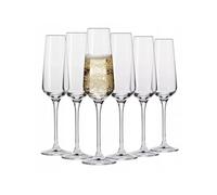 KIAPPO Set di 6 bicchieri moderni per vino - bicchieri da spumante - bicchieri da vino bianco - bicchieri da vino - bicchieri da vino Spiegelau - set di bicchieri da vino - 180 ml