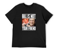 kiapu Bill Gates Is Not Your Friend Conspiracy Men's T Shirt Black 3XL