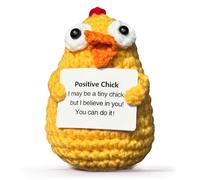 KIAYOO Patata Positiva, Regalo Originale e Divertente Idea Divertente Patata Positiva Peluche Inusuale Pupazzo di Umorismo e Motivazione Compleanno Natale Capodanno Regalo per Uomini Donne Ragazze