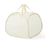 KIAYOO Porta Panni Sporchi,Portabiancheria Sporca Salvaspazio,Laundry Basket,Cesto Panni Sporchi Salvaspazio Per Bagno, Camera Da Letto, Lavanderia, Camera Dei Bambini, Hotel e Viaggi,Beige