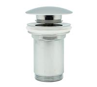 Kibath 170222 Valvola Clic Clac (Tappo Grande), Cromo Lucido