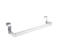 Kibath 321054 Porta Asciugamani Senza Trapani per Mobile da Bagno. Realizzato in Acciaio Inox. Finitura cromata Lunghezza: 29 cm. Non c'è Bisogno di Fare Buchi, Cromo Lucido, 29cm