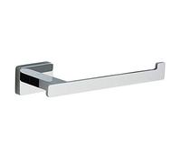 Kibath 486423 Portarotolo SE in acciaio inox 304 Montaggio con viti. Finitura cromata lucida, forme quadrate.