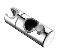 Kibath 488021 - Supporto scorrevole a colonna tonda telescopica, cromato lucido