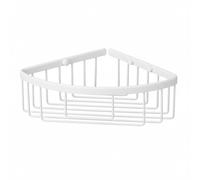 Kibath Cesto portagel angolare ALDA finitura bianco opaco realizzato in ottone