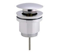 Kibath L173964 Valvola CLIC CLAC Universale con Attacco in Ottone con Finiture in Cromo Lucido. Misura per Scarico Push up di lavandini e Bidet Standard. Ricambi Originali garantiti