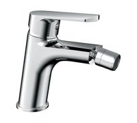 Kibath L152384 Rubinetto monocomando per Bidet SIO dal Design Stilizzato e Arrotondato. Realizzato in Ottone e Finitura cromata Include raccordi, Tubi e Cartuccia. Ricambi garantiti, Cromo Lucido