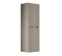 Kibath Mobile ausiliario da bagno Victoria da appendere finitura Moka opaca realizzata in legno, grande