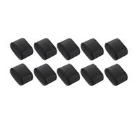 KiBcsLic 10 Pezzi Cuscini per Orologi Organizzatore per Bracciali Porta Orologi Da Viaggio Espositore Da Banco per Una Conservazione Sicura Adatti per Gioielle, Pelle Pu Nera