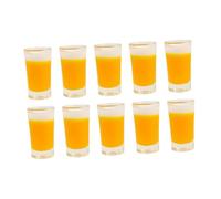 KiBcsLic 10 Pezzi di Boccali da Birra per Casa delle Bambole, Modello per Sala da Pranzo E Bar della Casa delle Bambole