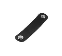 KiBcsLic 10 Pezzi Fibbia Sciarpa Fermaglio Pelle Ferma Sciarpa Clip Anello Sciarpa Combinazione Metallo Pelle Adatta a Donna Nozze Festa Viaggio Dono Compleann, Nero
